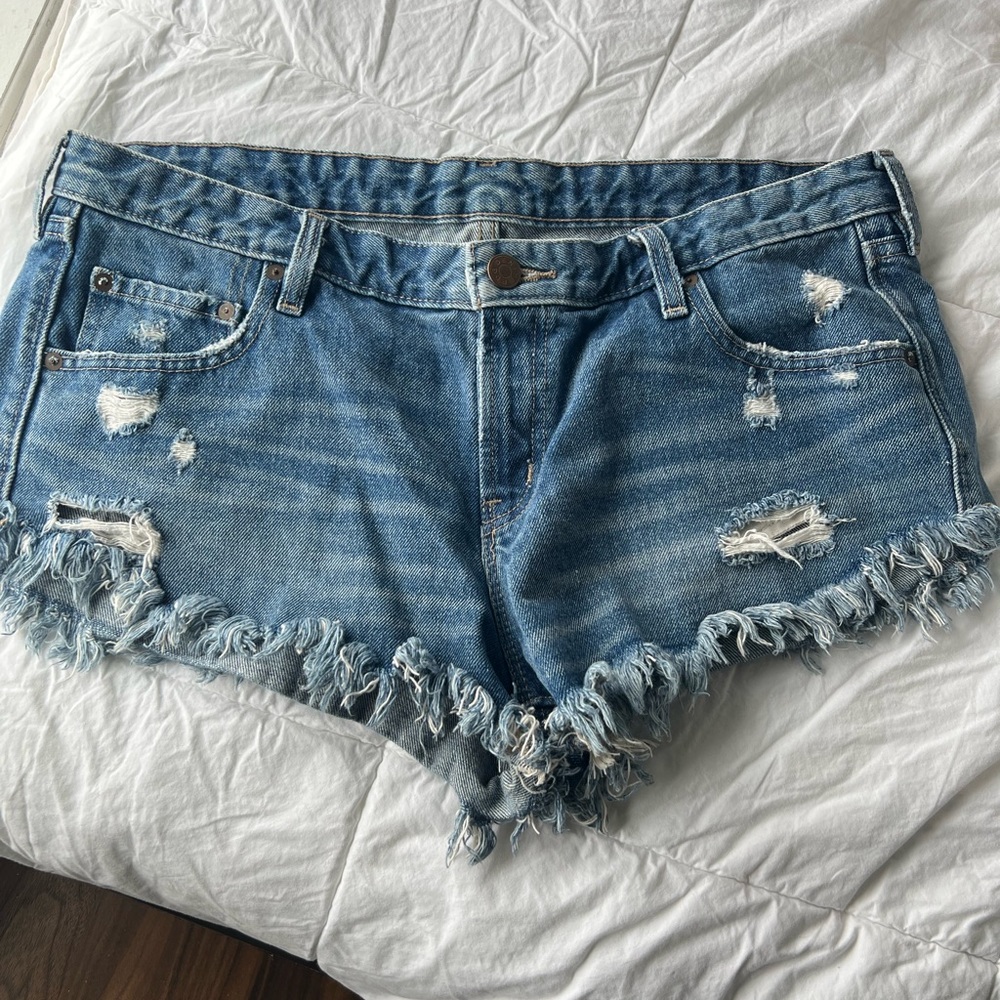BDG denim shorts